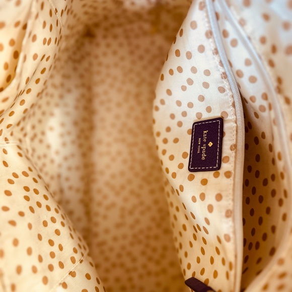 Kate Spade Rich Purple Statement Satchel - Picture 8 of 9